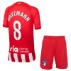 Oficiální Fotbalový Dres Atlético Madrid Griezmann 8 Domácí 2023-24 pro Děti